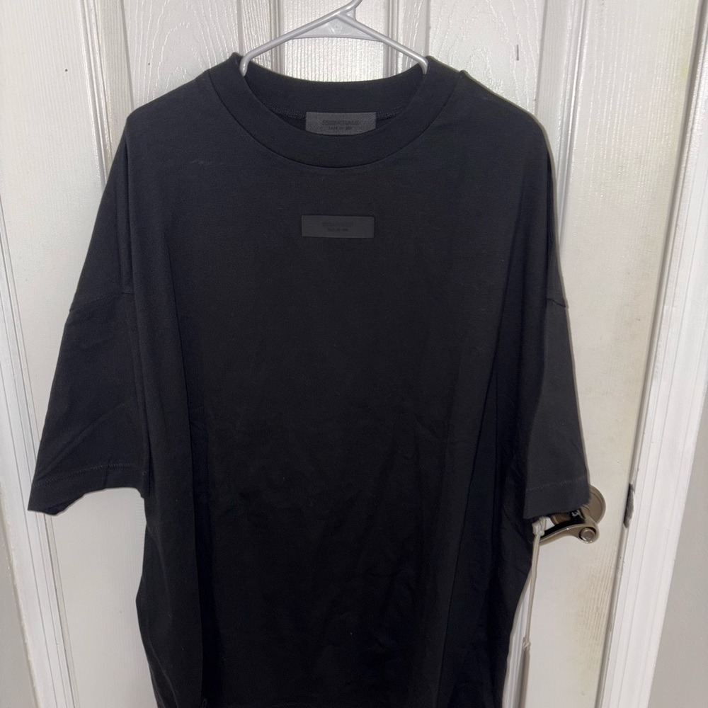 Essentials Black Short Sleeve Tee